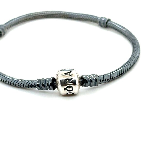 Oxidized Pandora Bracelet - Picture 2 of 3